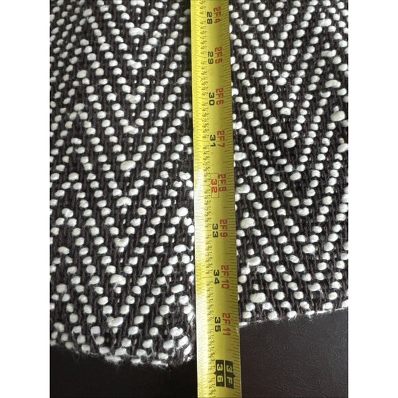 Michael Kors Womens Zigzag Coat L/G Black & White - Picture 8 of 11